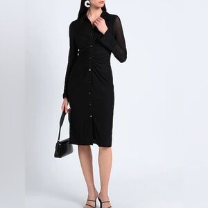 DKNY mesh shirt dress size S